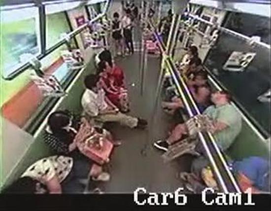foreigner faints on shanghai metro subway unconscious run away no help support