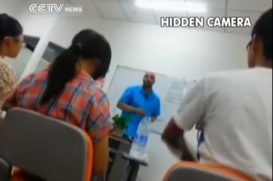 undercover english teaching cctv report