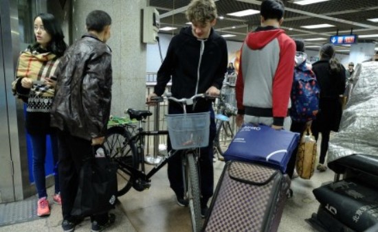 expats bikes rejected metro beijing