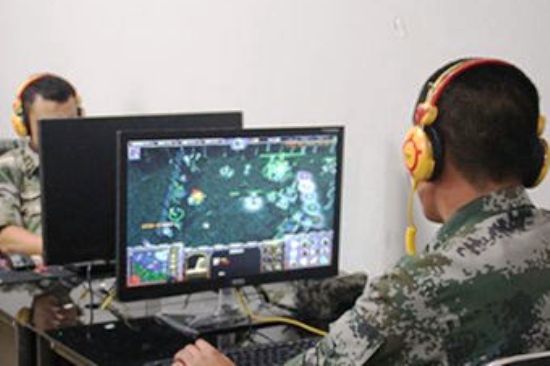 pla internet bar military army china