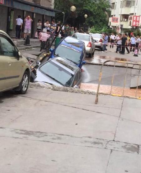 subway tunnel collapse sz