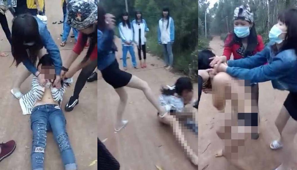 Teens Beat Lesbian Classmate 115