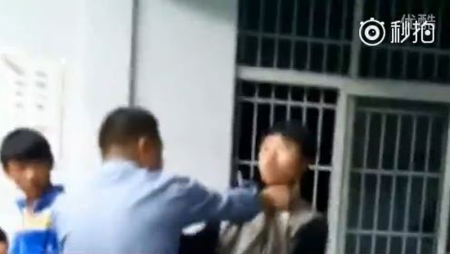 anhui middle school student teacher gang fight 02