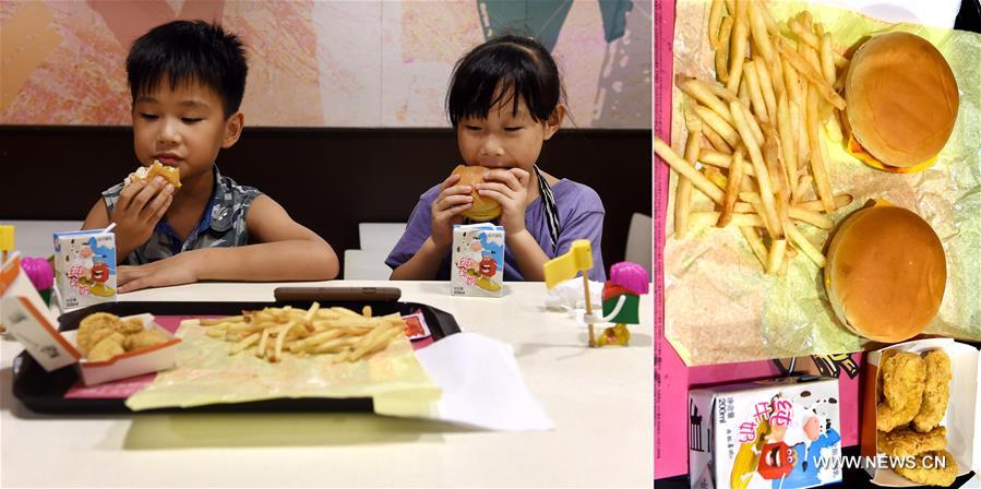 china students lunch schoolchildren