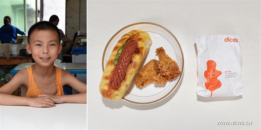 china students lunch schoolchildren