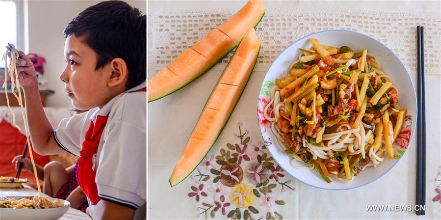 china students lunch schoolchildren